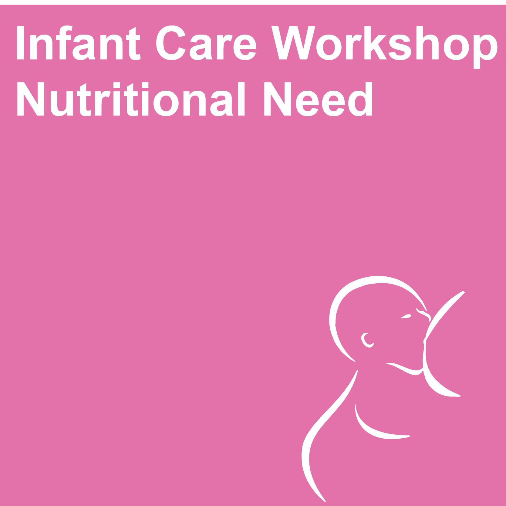 Infant Care Workshop - Nutritional Need